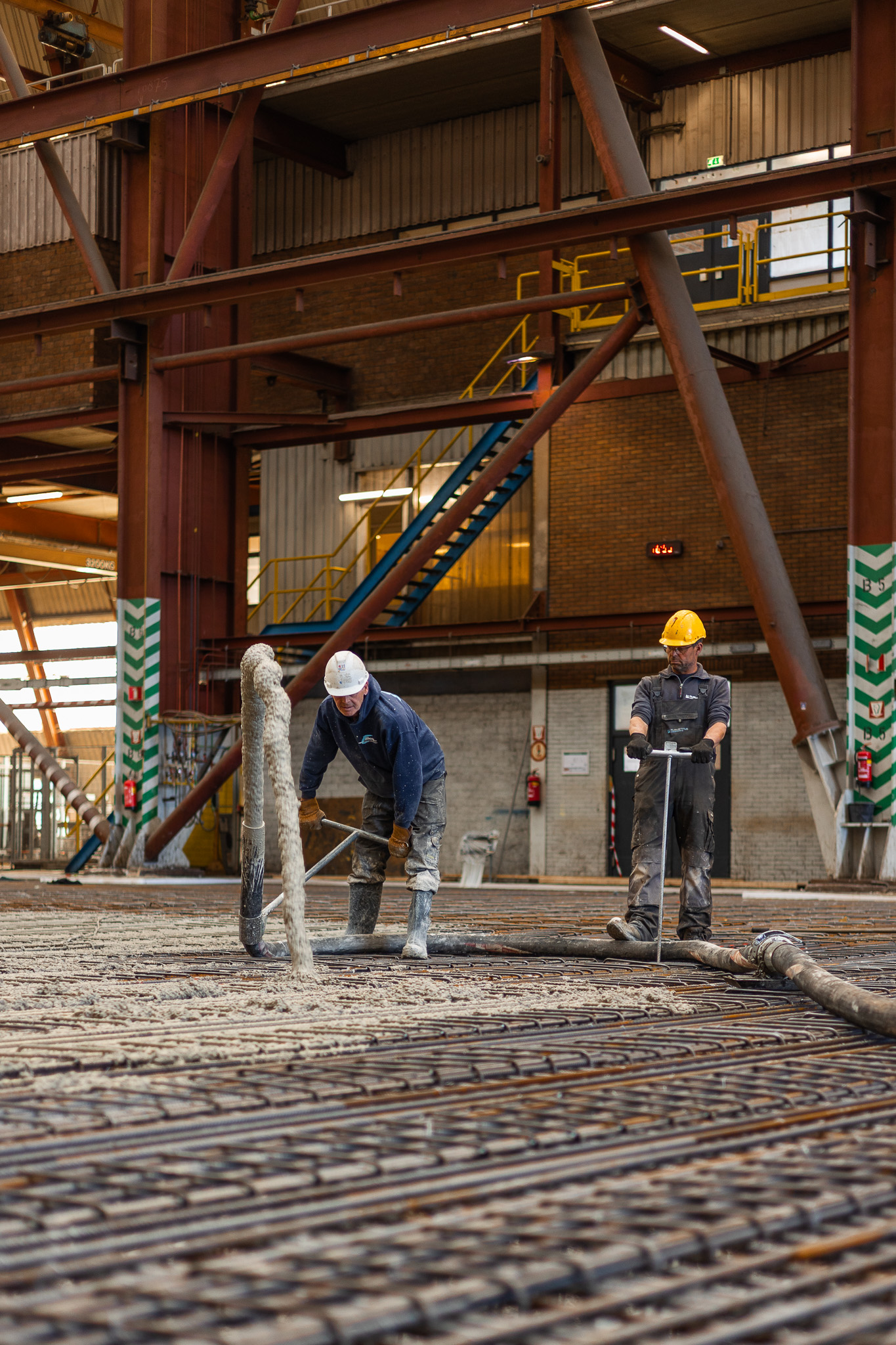 Wapening in de industriële ruimte van OceanCo